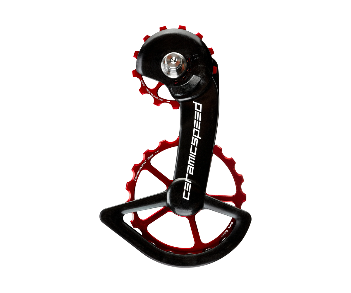 OSPW CeramicSpeed alloy Shimano DA9250 & ULT8150 Red