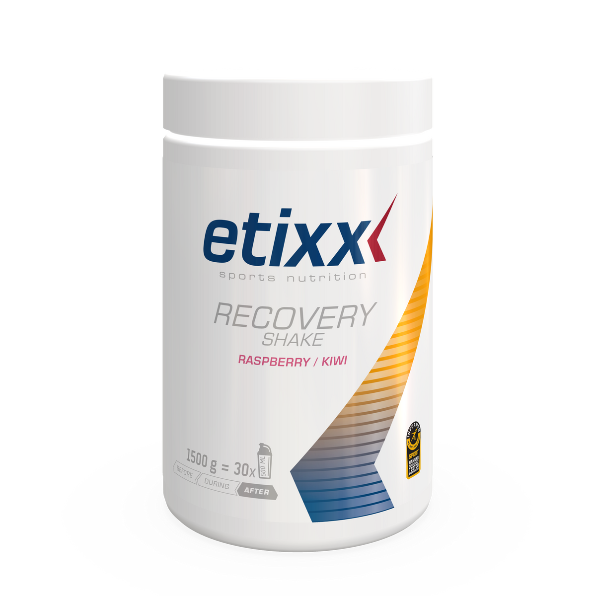 Etixx Recovery Shake Vadelma-kiivi 1500 g