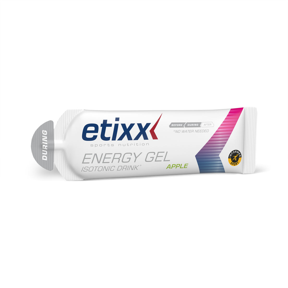 Etixx Isotonic Drink Energy Gel, omena, 60 ml