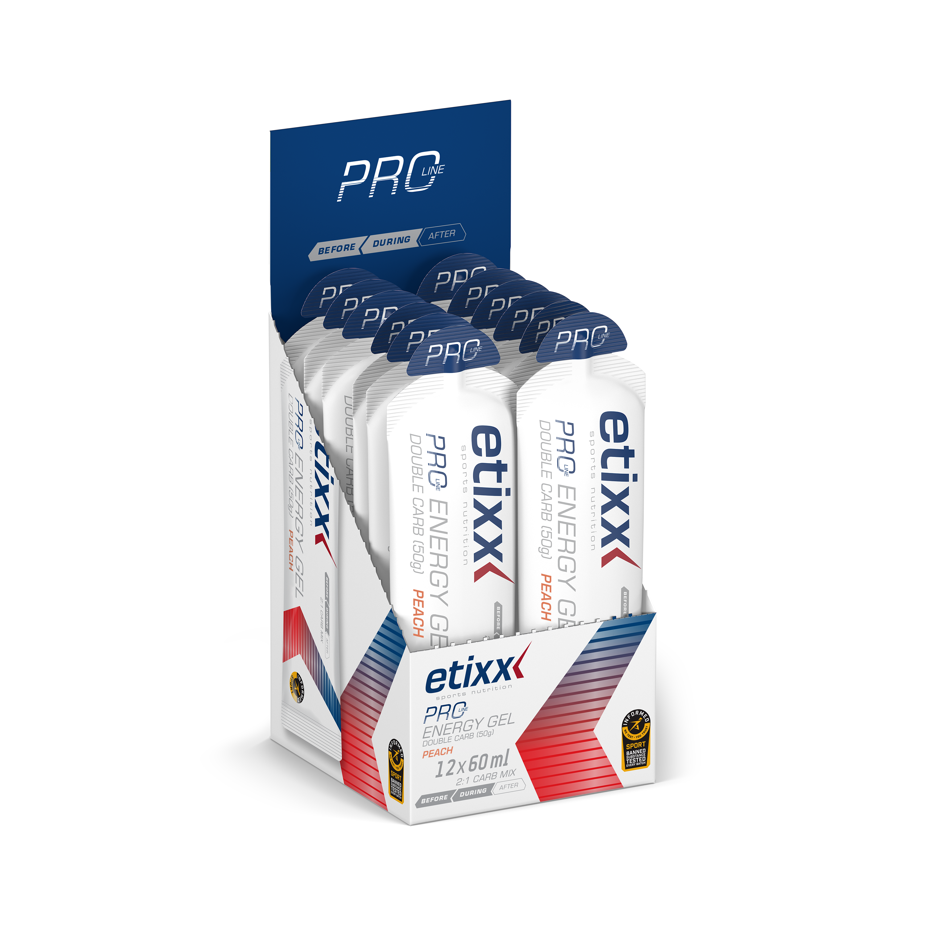 Energiageel Etixx Pro Line Peach 60ml