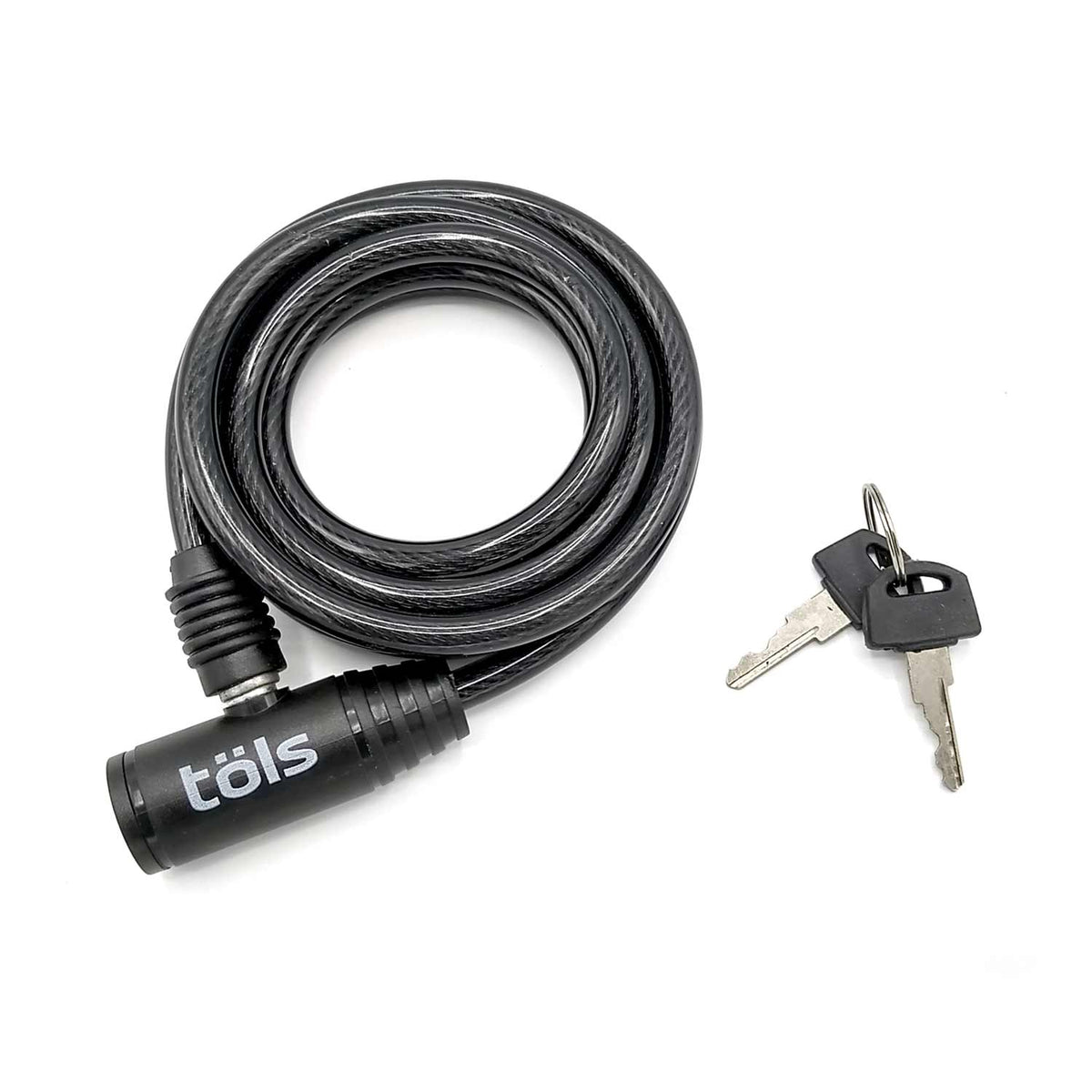 töls-pyörälukko, koodi 8 mm/1,8 m lukolla