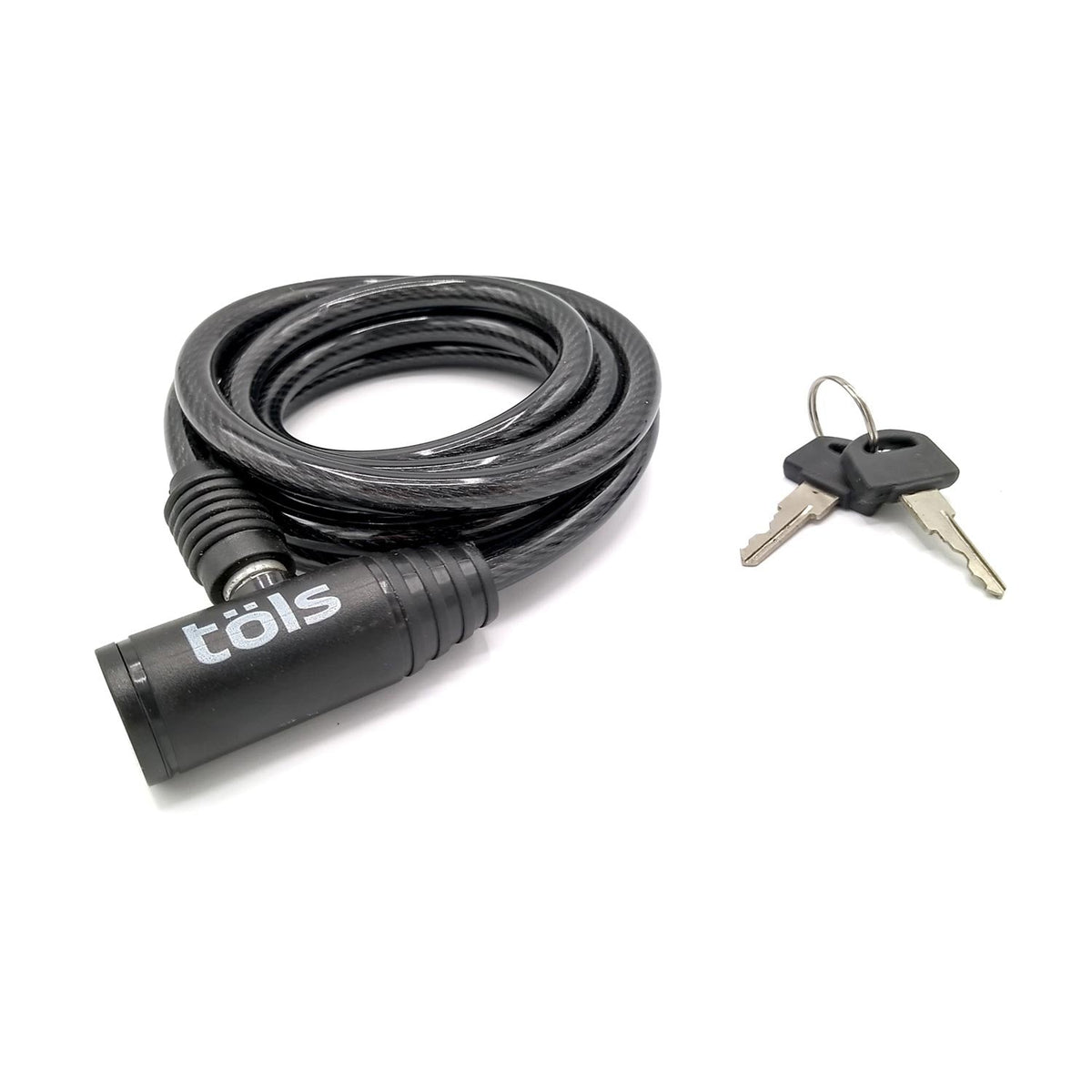 töls-pyörälukko, koodi 8 mm/1,8 m lukolla