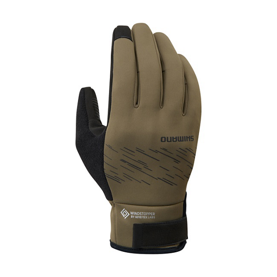 Gloves Shimano Windstopper Insulated Sand Brown XXL
