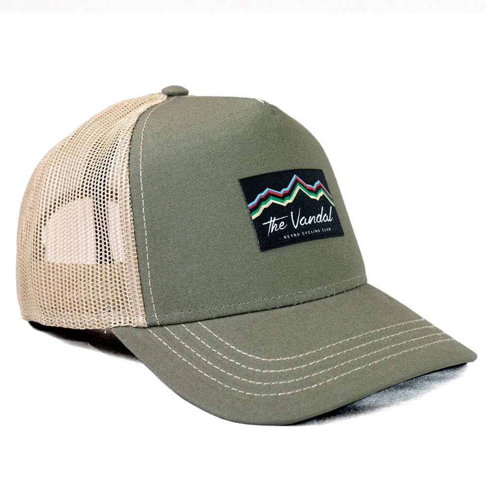 Lippalakki The Vandal Hills beige/vihreä