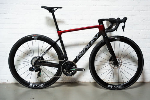 Ratas Ridley Falcn 105 DI2 // 2x12s (M), must/valge/candy punane metallik