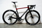 Ratas Ridley Falcn 105 DI2 // 2x12s (S), must/valge/candy punane metallik