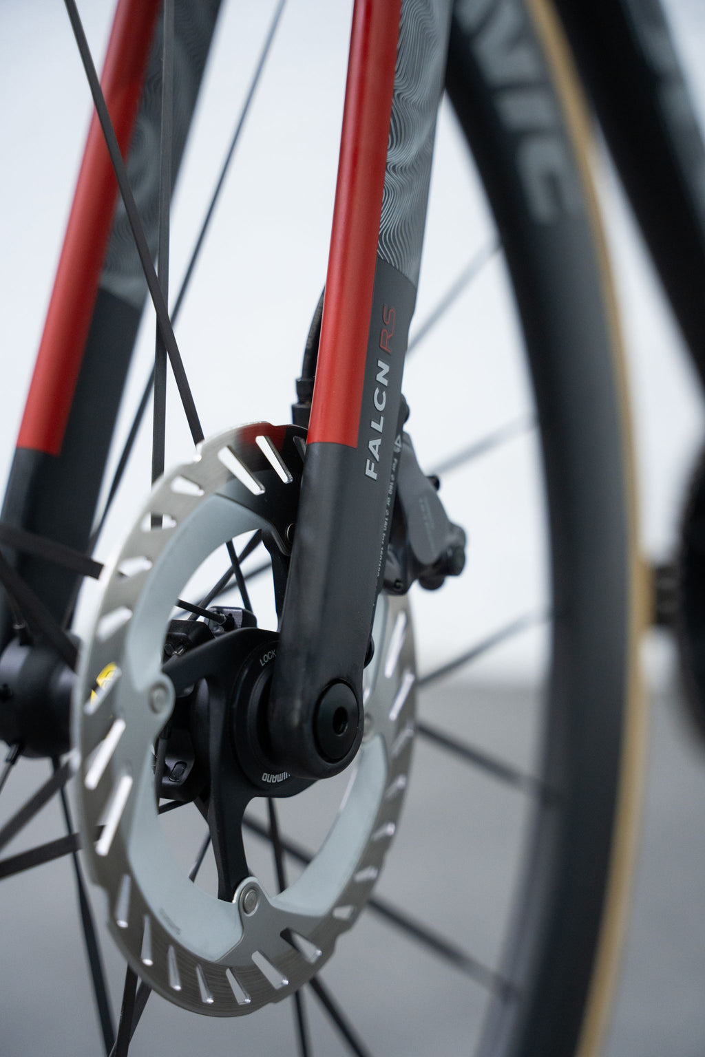 Ratas Ridley Falcn RS 2.0 Ultegra DI2 2x12 (S), ud carbon/hõbe/punane