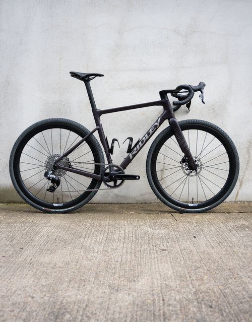 Ratas Ridley Grifn RS Road Ultegra DI2 2x12 (XL), tume plum metallik/autumn hall metallik