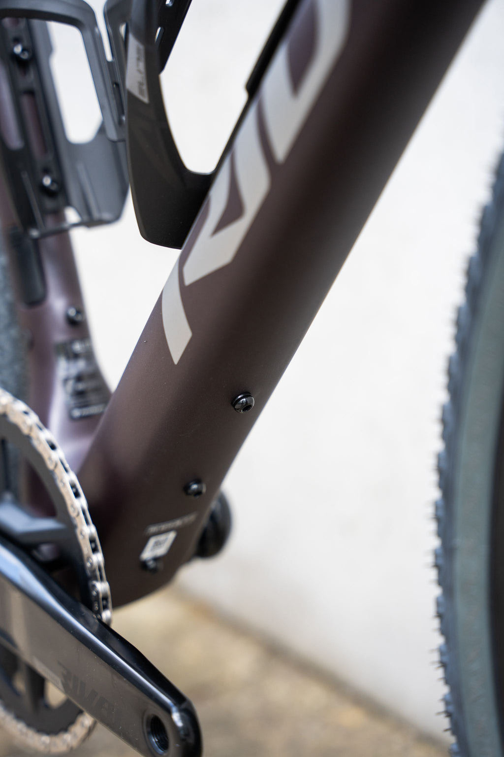 Ratas Ridley Grifn RS Road Ultegra DI2 2x12 (XL), tume plum metallik/autumn hall metallik