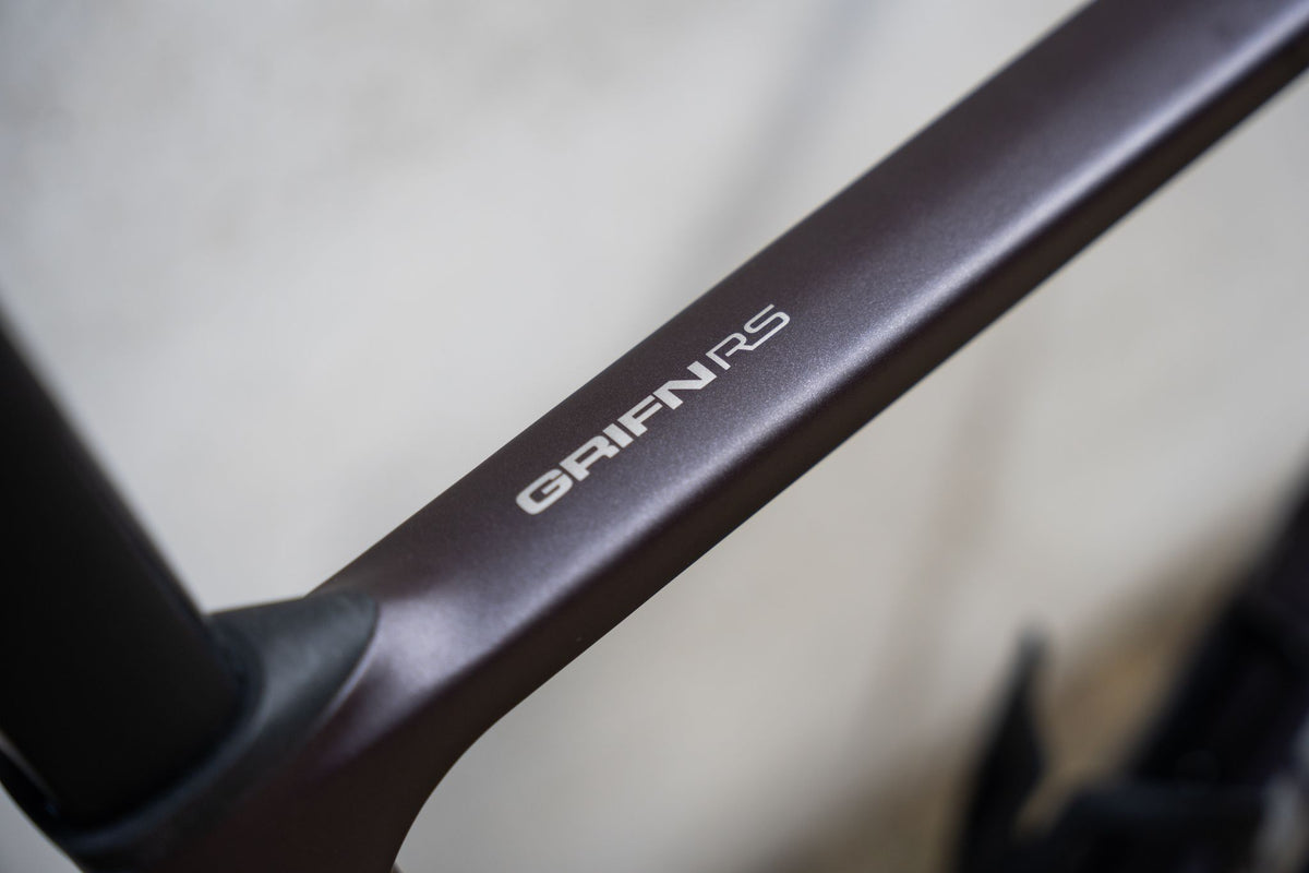 Ratas Ridley Grifn RS Road Ultegra DI2 2x12 (L), tume plum metallik/autumn hall metallik