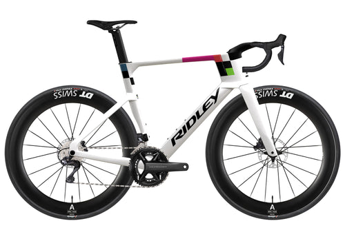 Ratas Ridley Noah Fast 3.0 Ultegra DI2 2x12 (XS), pearl valge/must