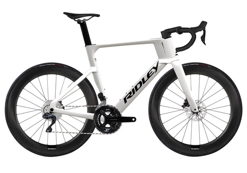 Ratas Ridley Noah 3.0 105 DI2 // 2x12s (M), pearl valge/must