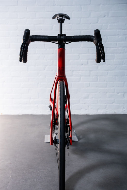 Ratas Ridley Noah 3.0 105 DI2 // 2x12s (S), punane/candy punane metallik