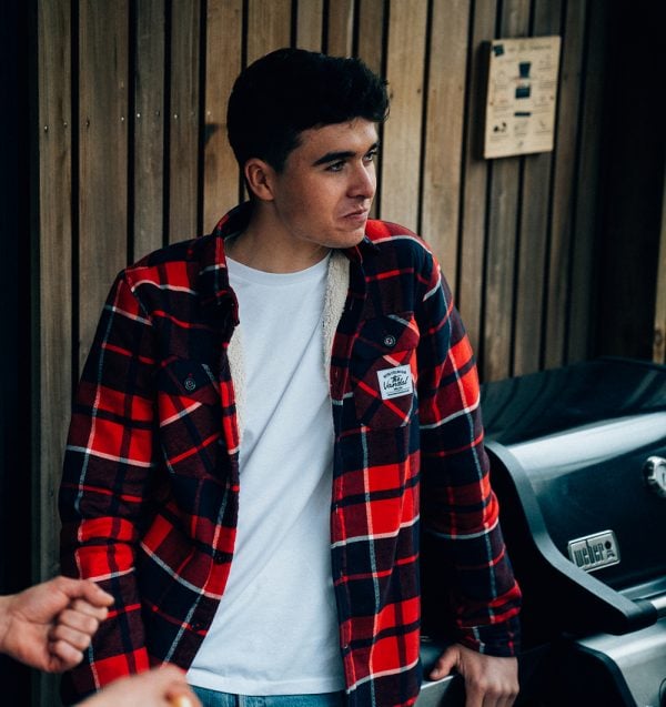 Jakk The Vandal Lumberjack Red XL — pilt 5
