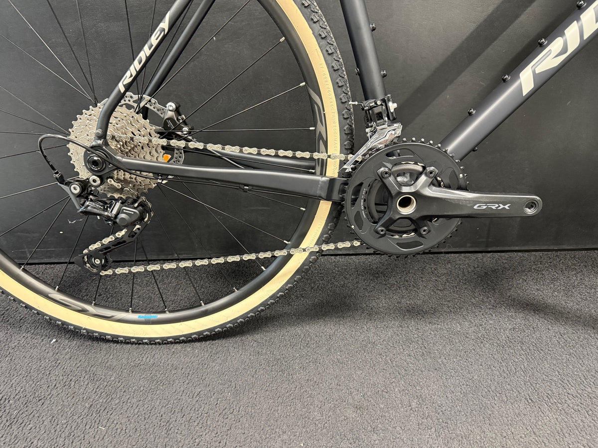 polkupyörä Ridley Kanzo Adventure Alu GRX400 2x10 (XL), musta