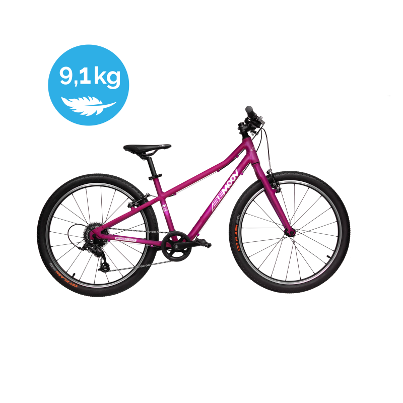 lasten polkupyörä 24" Bemoov M24 Kevyt 9,1 kg | Fuchsia Good Vibes