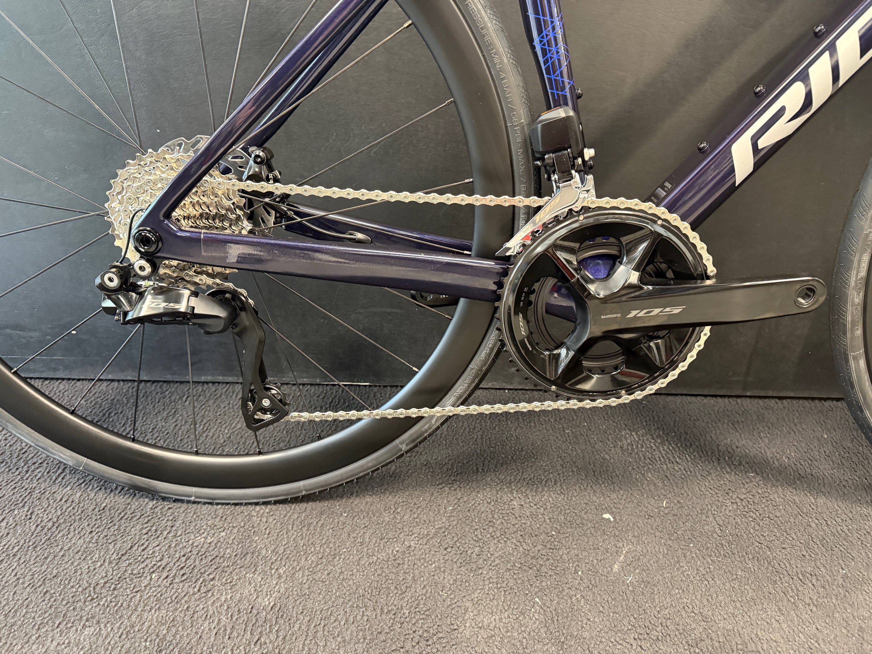 Ratas Ridley Falcn 105 DI2 (XS), lilla