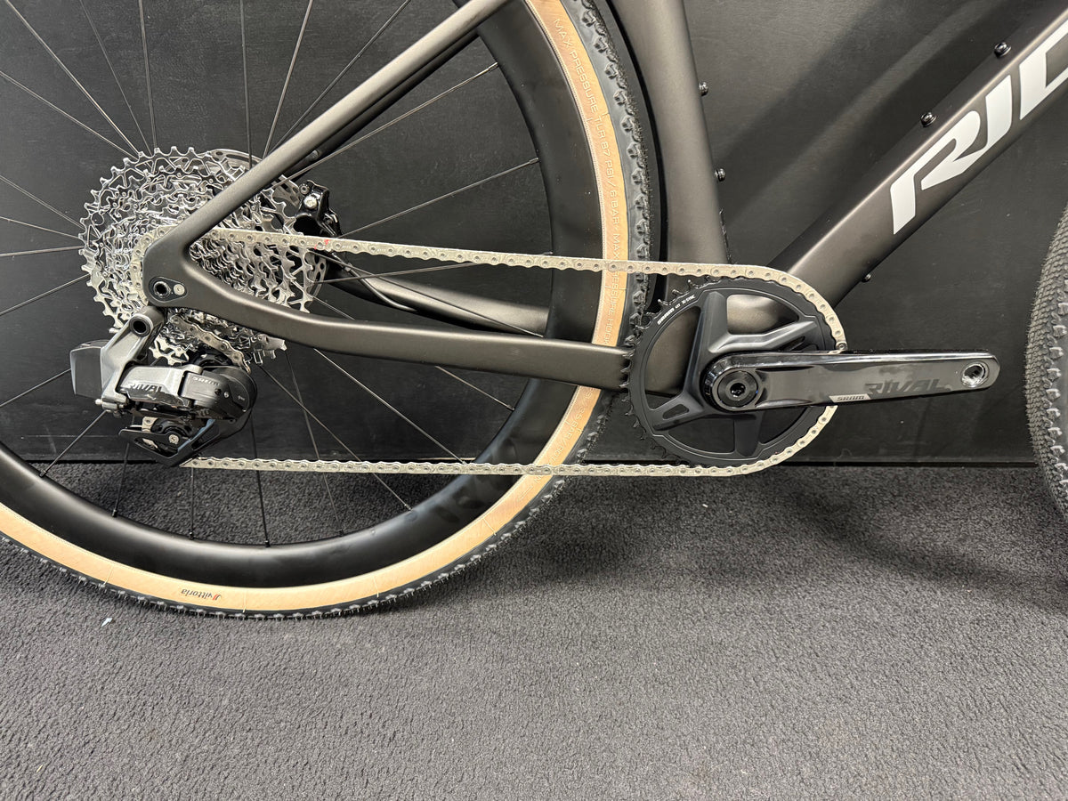 polkupyörä Ridley Kanzo Fast SRAM Rival XPLR 1x12 (M), musta