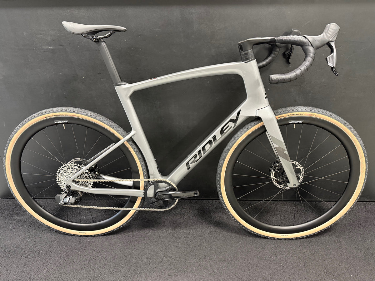 polkupyörä Ridley Kanzo Fast SRAM Rival XPLR 1x12 (L), harmaa